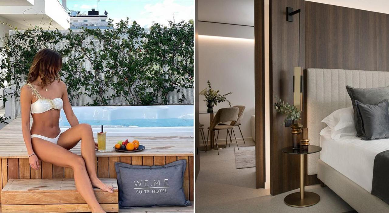 We Me Suite Hotel Riccione Bagian luar foto